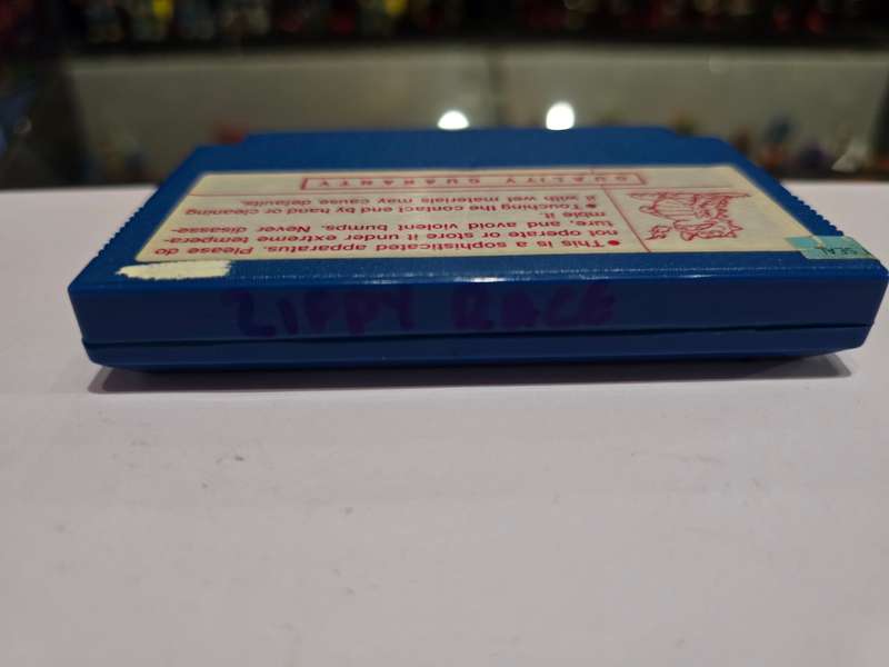 Vintage Tv Game Cartridge Famicom Zippy Race