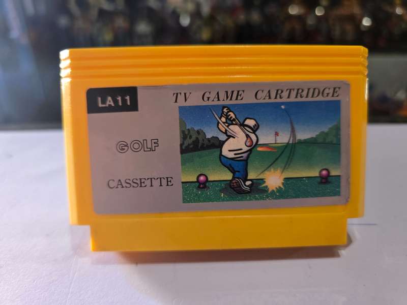 Vintage Tv Game Cartridge Famicom Golf