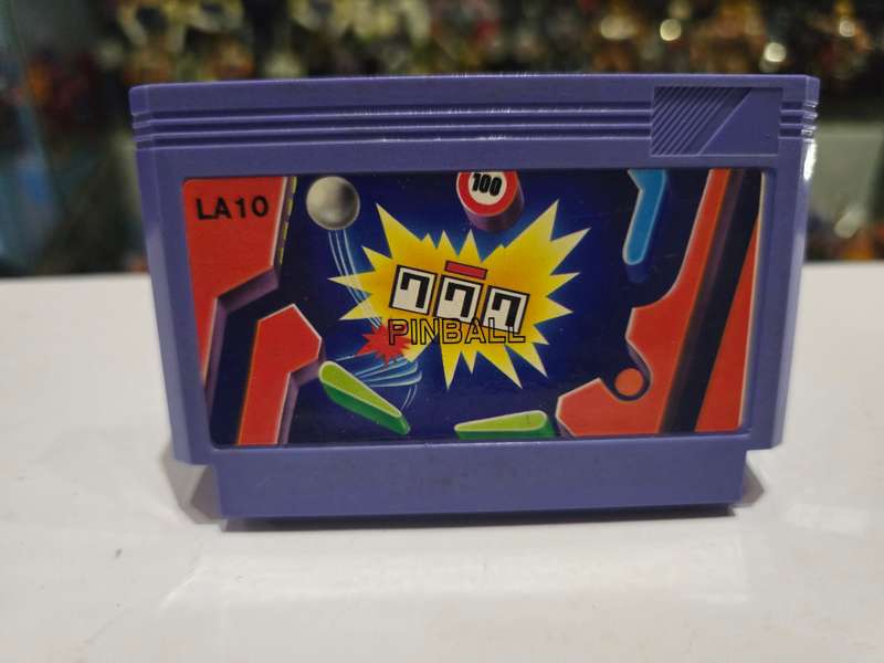 Vintage Tv Game Cartridge Famicom Pinball