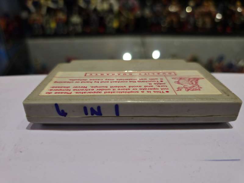 Vintage Tv Game Cartridge Famicom Super 4 in 1