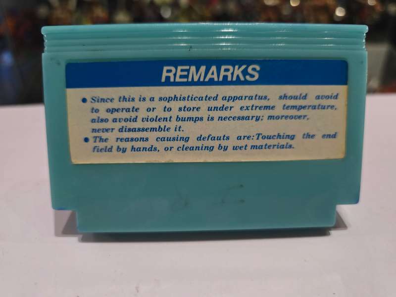 Vintage Tv Game Cartridge Famicom Super Mario IV Armadillo