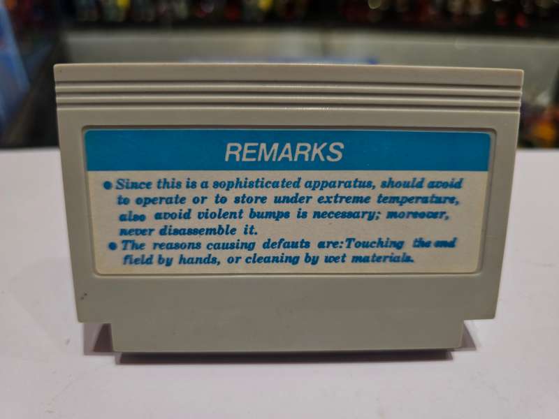 Vintage Tv Game Cartridge Famicom Robocop 3