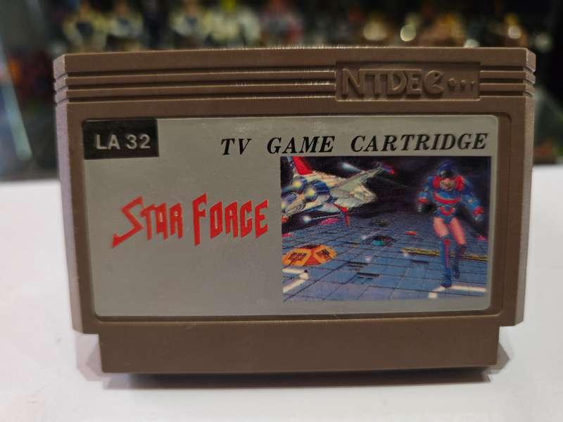 Vintage Tv Game Cartridge Famicom Star Force