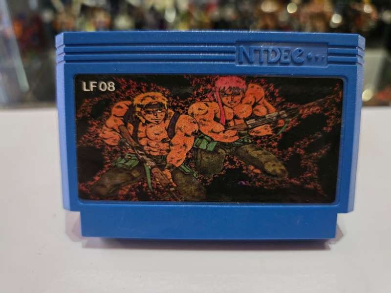 Vintage Tv Game Cartridge Famicom Ikari