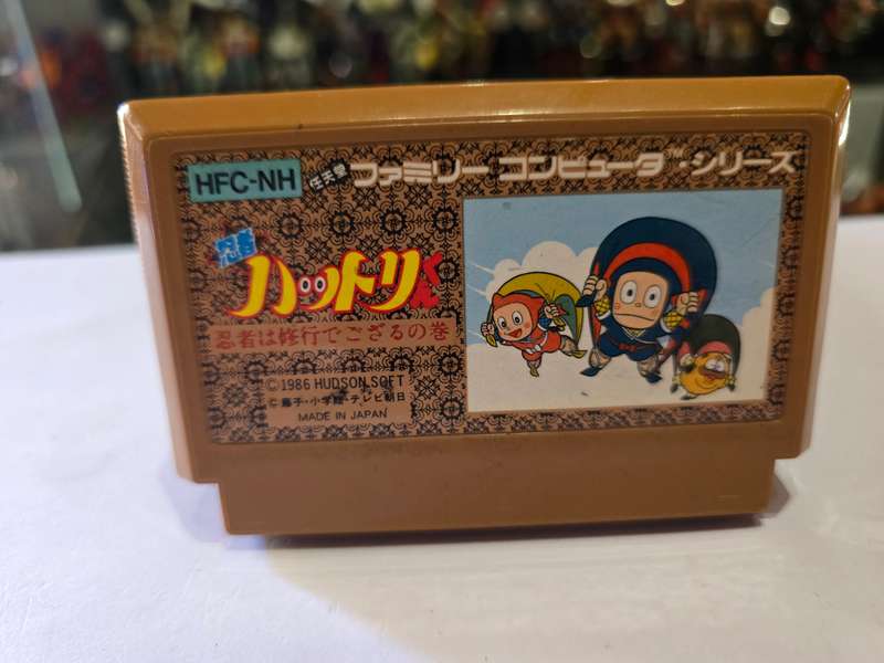 Vintage Tv Game Cartridge Famicom Ninja Hattori Kun