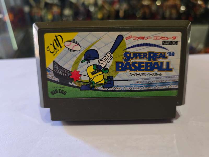 Vintage Tv Game Cartridge Famicom Super Real 88 Baseball