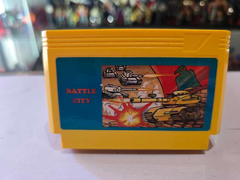 Vintage Tv Game Cartridge Famicom Battle City