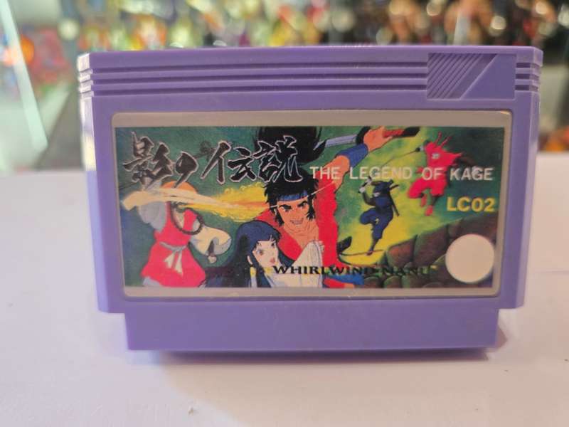 Vintage Tv Game Cartridge Famicom The Legend of Kage
