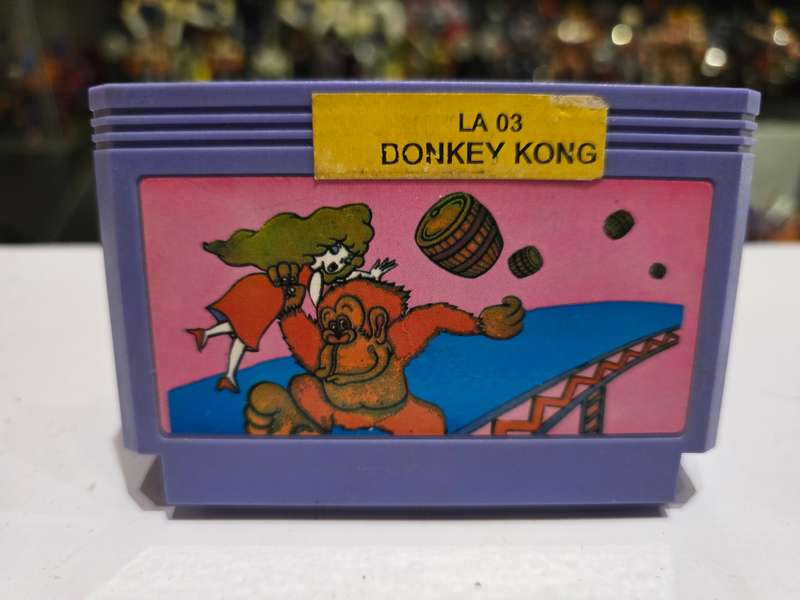 Vintage Tv Game Cartridge Famicom Donkey Kong