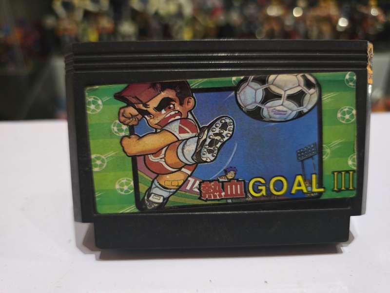 Vintage Tv Game Cartridge Famicom Goal 3