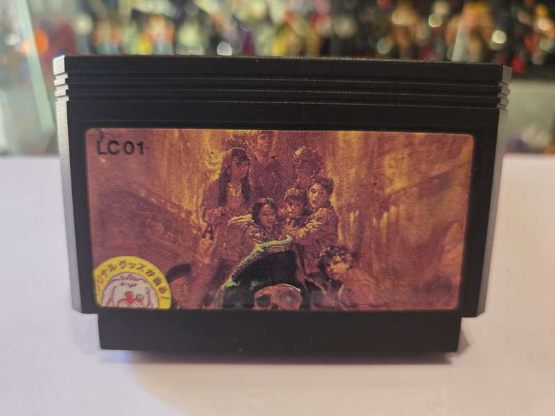 Vintage Tv Game Cartridge Famicom The Goonies