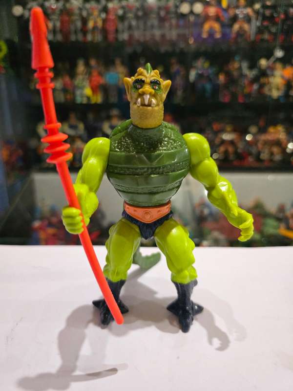 1984 Complete Whiplash of He-Man-Masters of the Universe #48 (MOTU) Vintage Figure