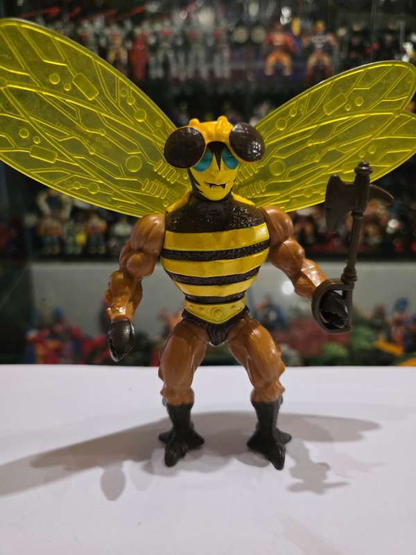 1984 Complete Buzz-Off of He-Man-Masters of the Universe 48 (MOTU) Vintage Figure