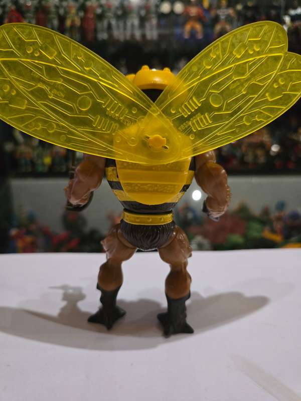 1984 Complete Buzz-Off of He-Man-Masters of the Universe 48 (MOTU) Vintage Figure