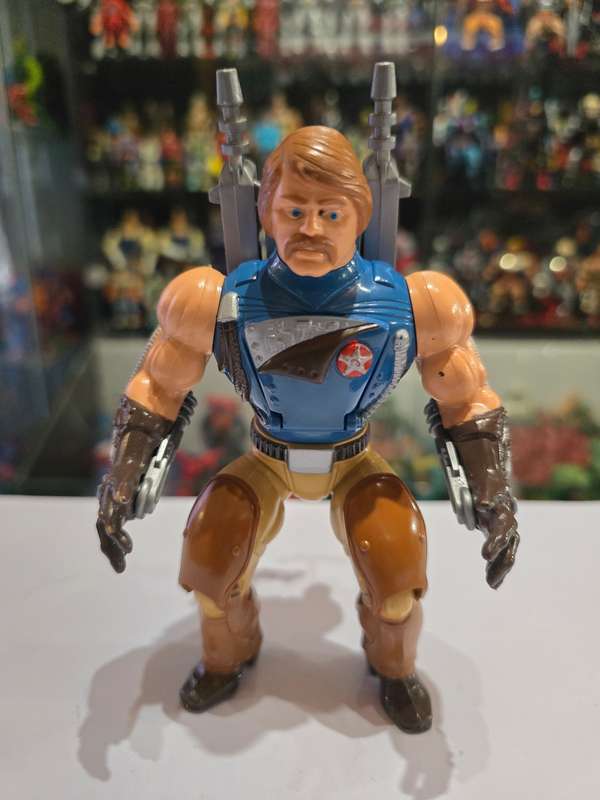 1986 Complete Rio Blast of He-Man-Masters of the Universe 48 (MOTU) Vintage Figure