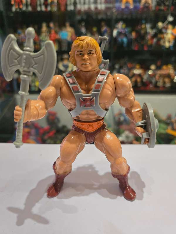 1981 Complete He-Man of He-Man Masters of the Universe 50 (MOTU) Vintage Figure