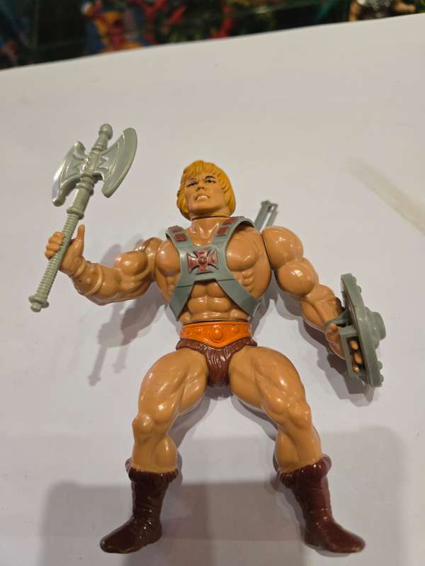 1981 Complete He-Man of He-Man Masters of the Universe 50 (MOTU) Vintage Figure