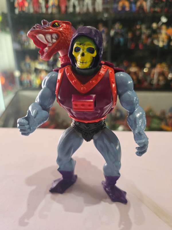 1985 Dragon Blaster Skeletor of He-Man-Masters of the Universe 48 (MOTU) Vintage Figure