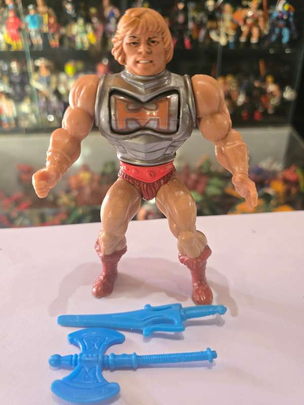 1984 Battle Armor He-Man of He-Man Masters of the Universe (MOTU) Vintage Figure 48