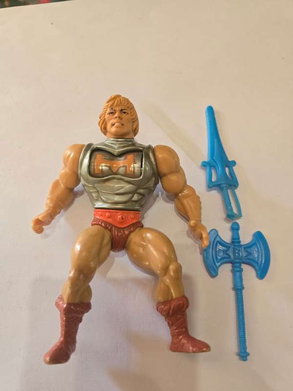 1984 Battle Armor He-Man of He-Man Masters of the Universe (MOTU) Vintage Figure 48