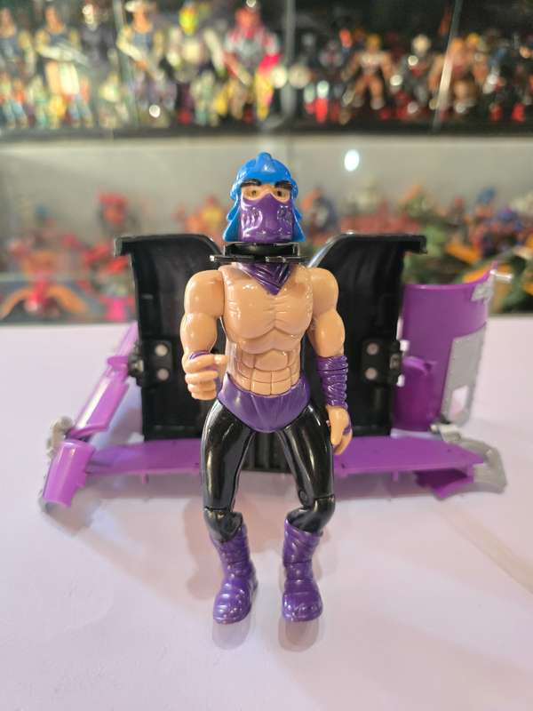 1993 Tmnt Road Ready Shredder Vintage Figure Teenage Mutant Ninja Turtles