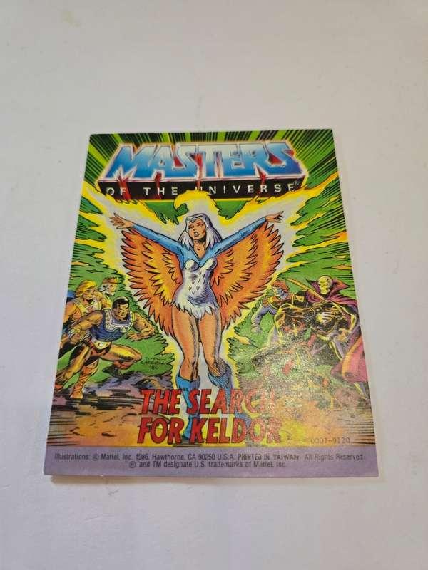1986 Mini Comic The Search For Keldor of He-Man-Masters of the Universe (MOTU)