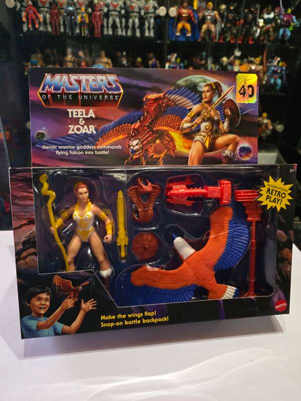 Masters Of The Universe (Motu) Origins Teela And Zoar Figure Moc