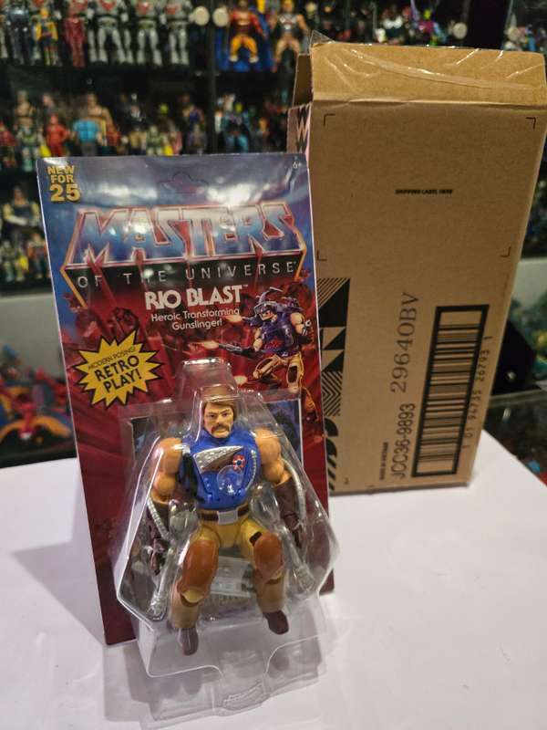 Masters Of The Universe (Motu) Origins Rio Blast Mattel Creations Figure Moc