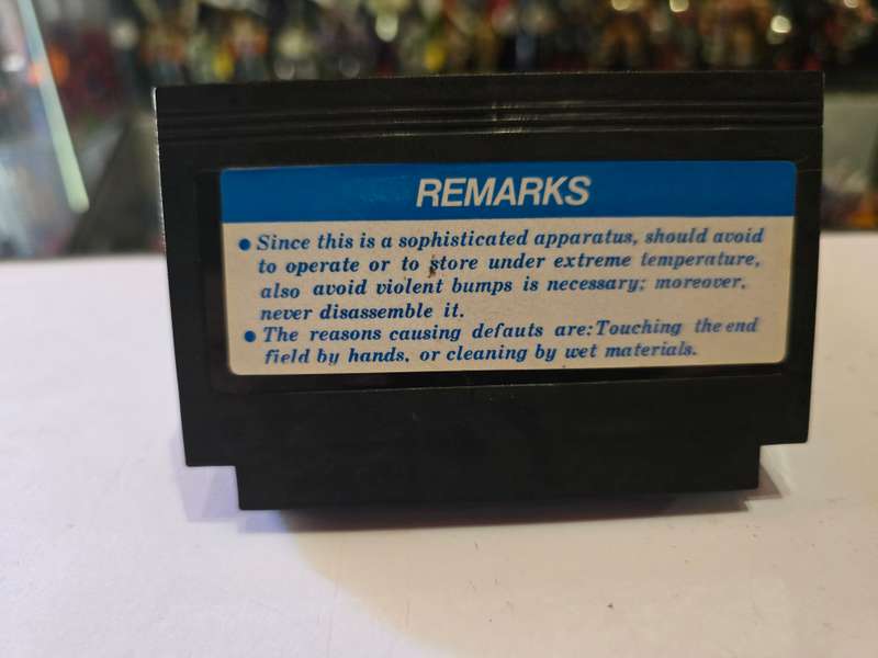 Vintage Tv Game Cartridge Famicom The Flintstones