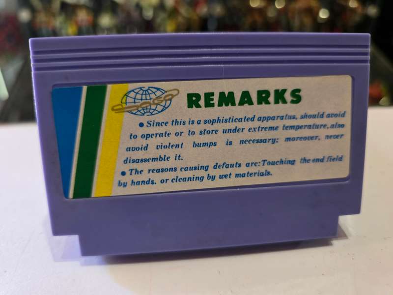 Vintage Tv Game Cartridge Famicom Rockman 5