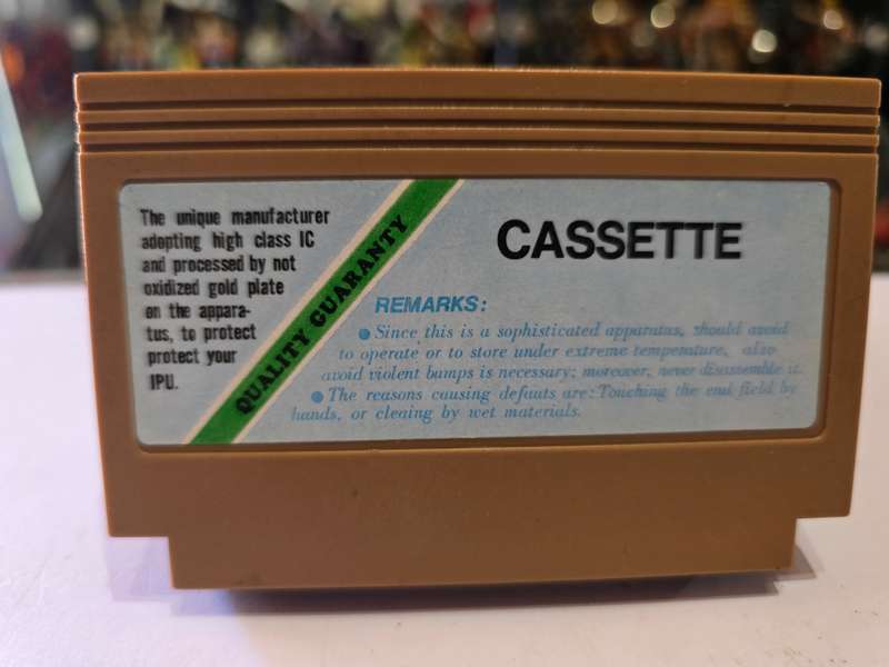 Vintage Tv Game Cartridge Famicom Maze Song