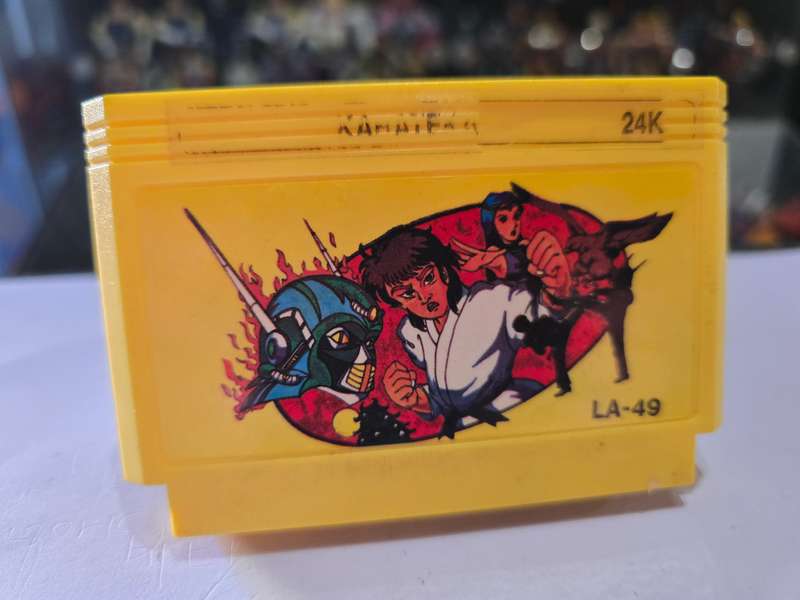 Vintage Tv Game Cartridge Famicom Karateka