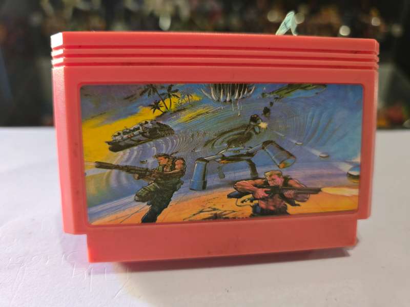 Vintage Tv Game Cartridge Famicom Super Contra