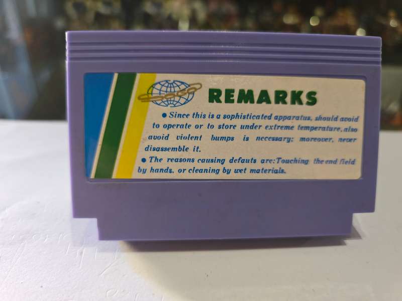 Vintage Tv Game Cartridge Famicom Puzslot
