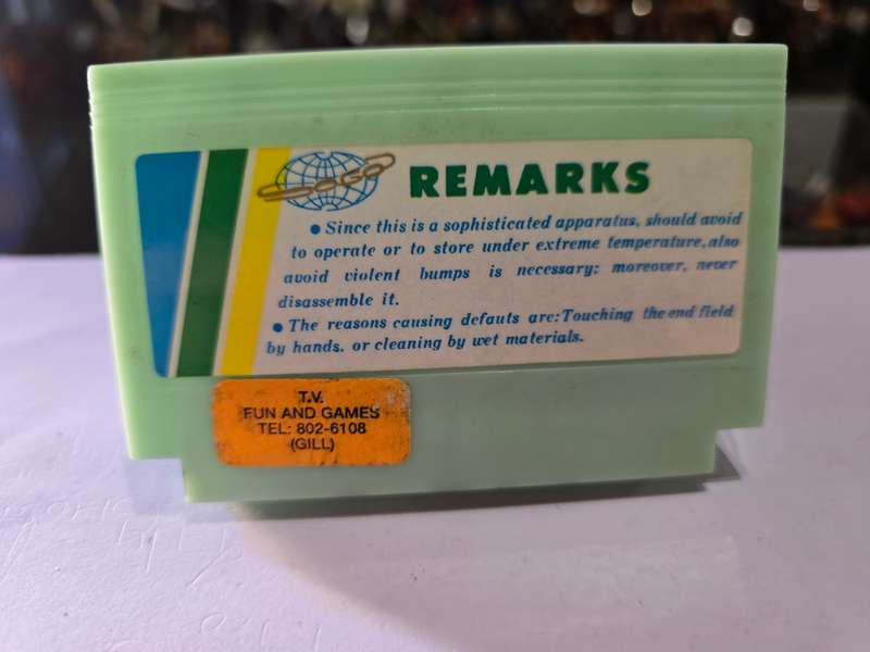 Vintage Tv Game Cartridge Famicom Soccer