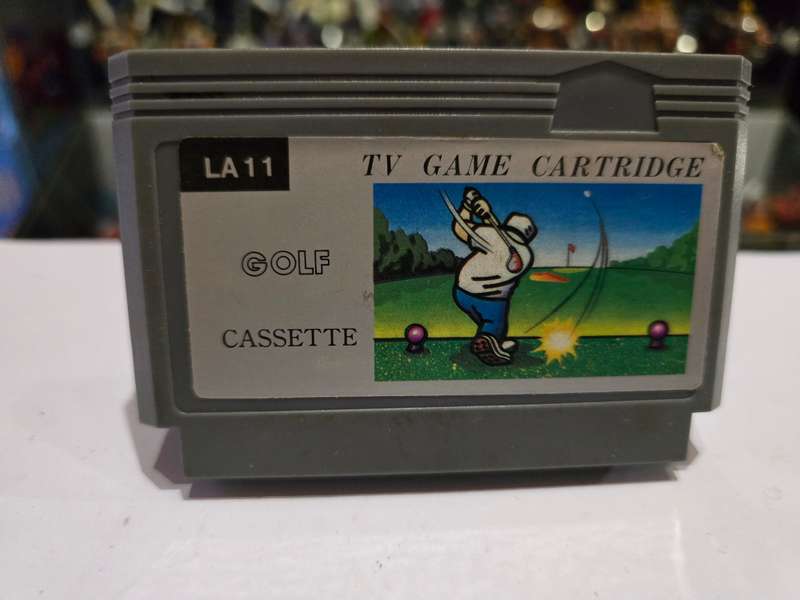 Vintage Tv Game Cartridge Famicom Golf