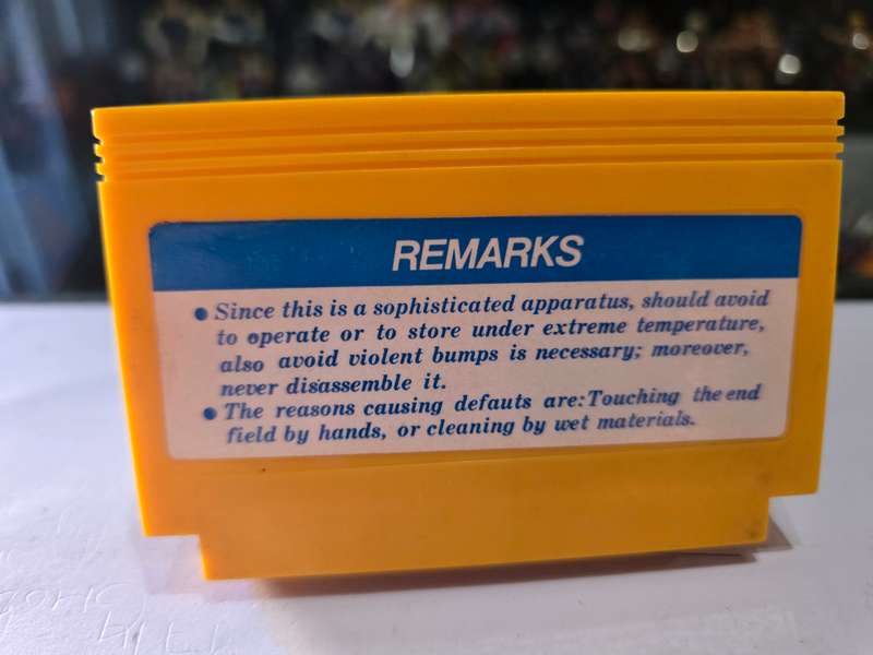 Vintage Tv Game Cartridge Famicom Gyrodine