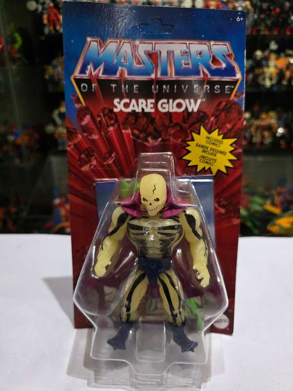 Masters Of The Universe (Motu) Origins SCARE GLOW Figure Moc