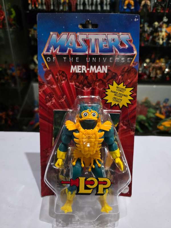Masters Of The Universe (Motu) Origins Mer-Man (LOP) Figure Moc