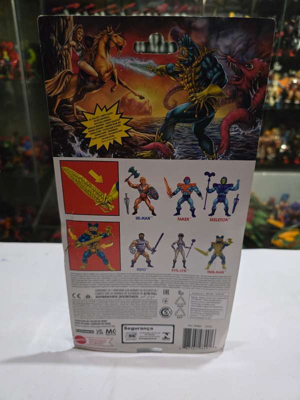 Masters Of The Universe (Motu) Origins Mer-Man (LOP) Figure Moc