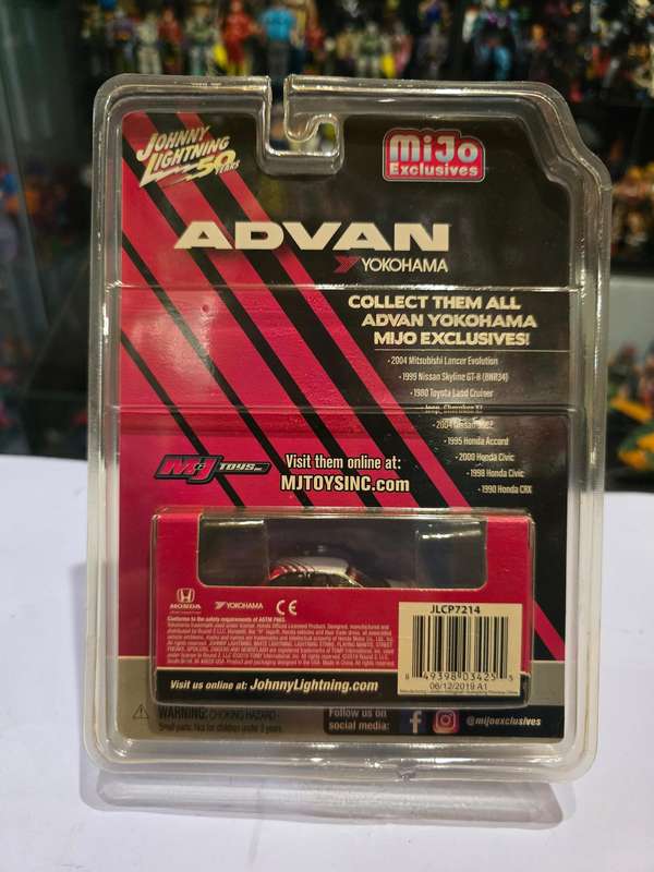 Moc Johnny Lightning White Chase 2000 Honda Civic