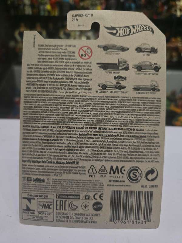 Moc HotWheels 68 Corvette Gas Monkey