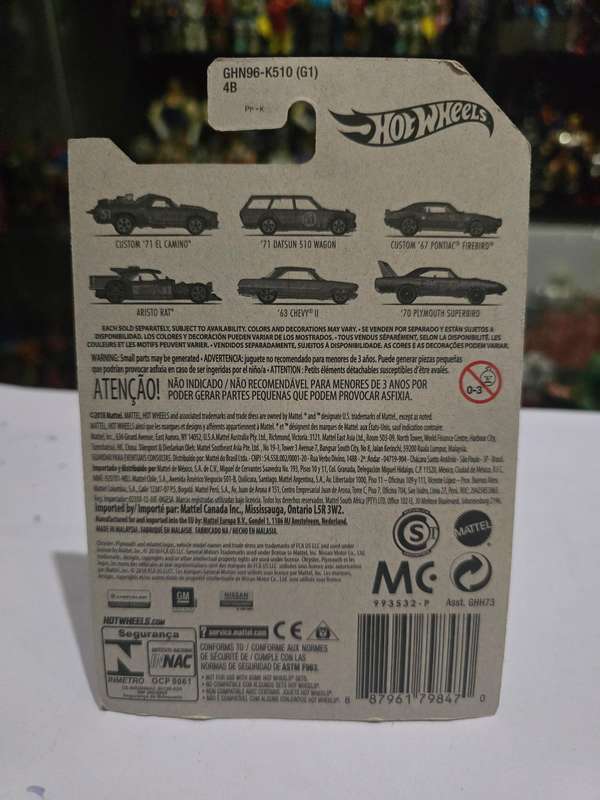 Moc HotWheels 67 Custom Pontiac Firebird