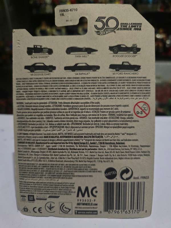 Moc HotWheels Twin Mill 50th Anniversary