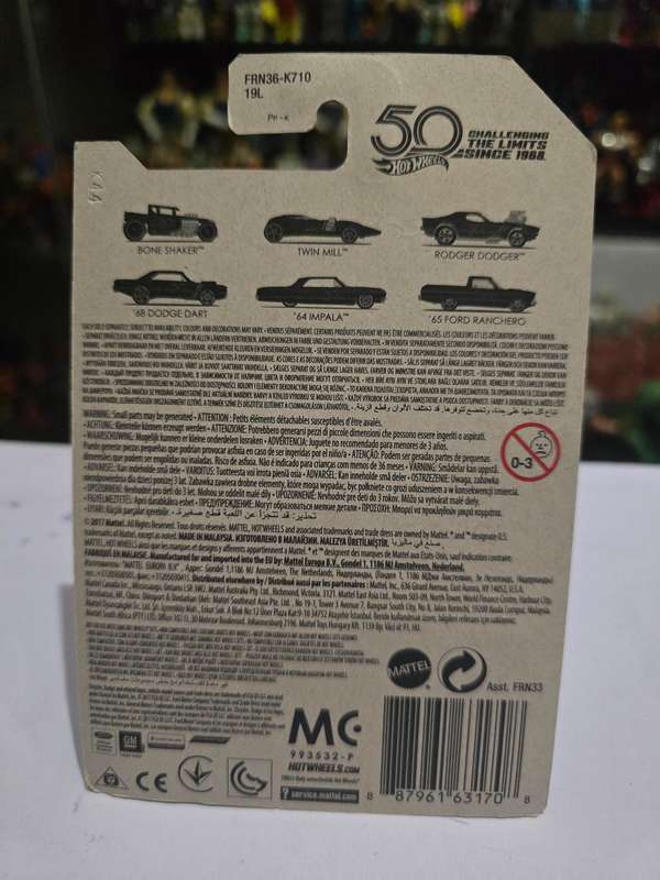 Moc HotWheels Rodger Dodger 50th Anniversary