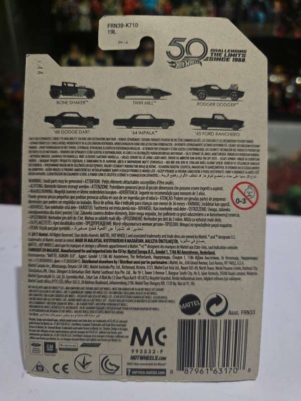 Moc HotWheels 65 Ford Ranchero 50th Anniversary