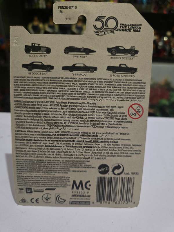 Moc HotWheels 64 Impala 50th Anniversary