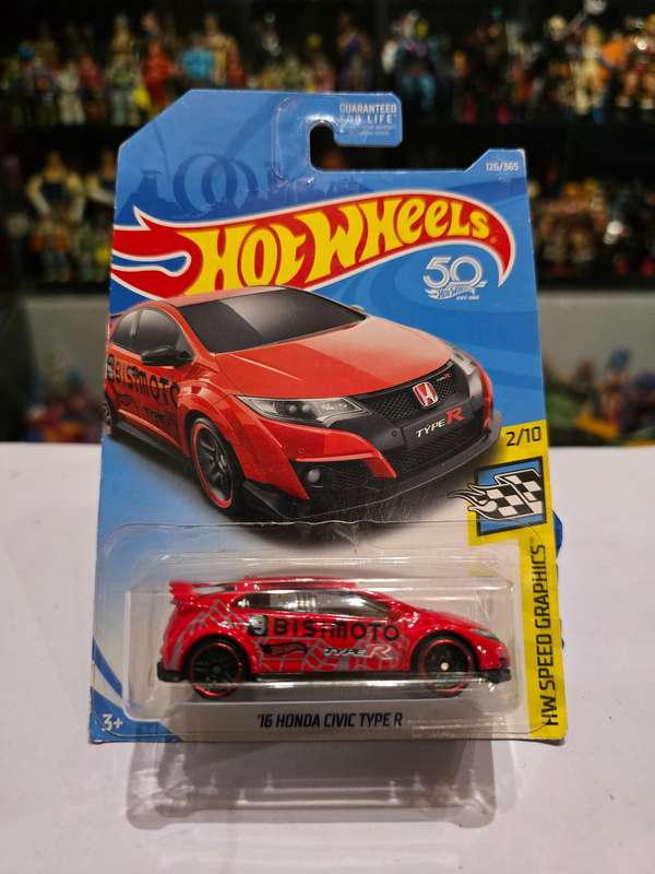 Moc HotWheels 16 Honda Civic Type R