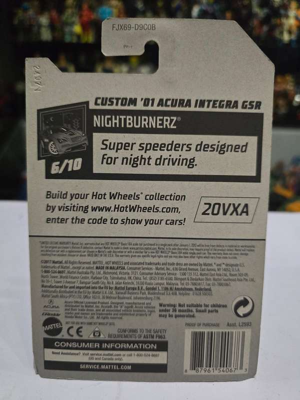 Moc HotWheels Custom 01 Acura Integra GSR