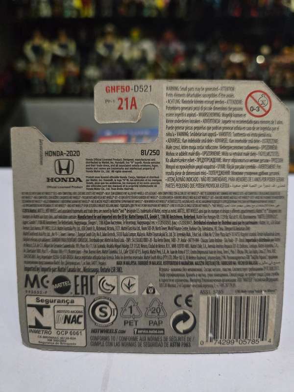Moc HotWheels 2018 Honda Civic Type R